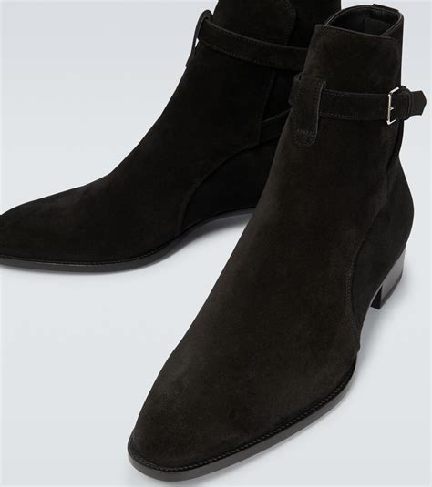 Saint Laurent Wyatt 30 Jodhpur Boots 